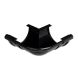 Galeco Industrial Gutter External Angle - 90 Degree x 150mm Black