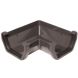 FloPlast Square Gutter Angle - 90 Degree x 114mm Anthracite Grey