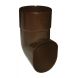 FloPlast Deepflow/ Hi-Cap Downpipe Shoe - 80mm Brown