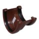FloPlast Deepflow/ Hi-Cap to Half Round Gutter Adaptor - Brown