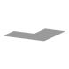 Aluminium Soffit Flat External 90 Degree Corner - 100mm x 2mm Painted