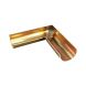 Copper Half Round Gutter Internal Corner - 135 Degree x 125mm