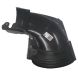 Galeco Steel Gutter Internal Adjustable Angle - 100 to 165 Degree x 135mm Black
