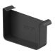Galeco Square Steel Gutter Right Hand Stopend - 125mm Graphite