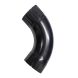 Galeco Steel Downpipe Bend - 90 Degree x 87mm Black