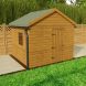 Galeco Steel Gutter Small Shed Pack Apex Style Roof - 6x4 to 10x8 Graphite
