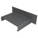 Aluminium Coping Upstand for 301-350mm Wall - 410mm Anthracite Grey (7016 Matt)