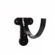 Cast Iron Deep Half Round Gutter Fascia Bracket - 100mm Black