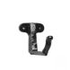 Cast Iron Moulded Ogee Gutter Fascia Bracket - 100mm Black
