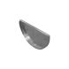 Zinc Large Half Round Gutter Stop End - 165mm