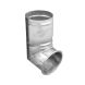 Zinc Round Downpipe Shoe - 80mm