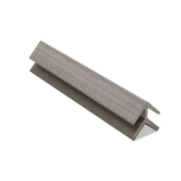 Composite Panel Cladding External Corner Trim - 3.6mtr Silver Birch