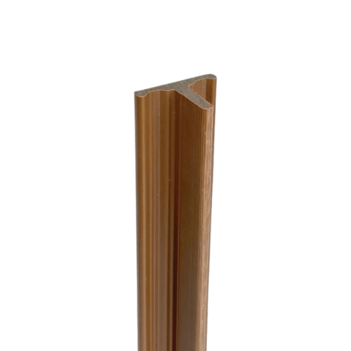 Composite Slatted Cladding Joint Trim - 3.6mtr Spiced Oak