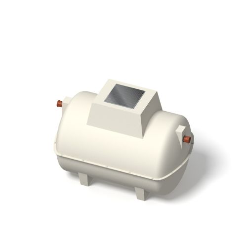 Marsh ENSIGN ULTRA 8 Person Sewage Treatment Plant with Pressure Switch Beacon Alarm andamp; 200mm AVR Unit - Gravity Outlet