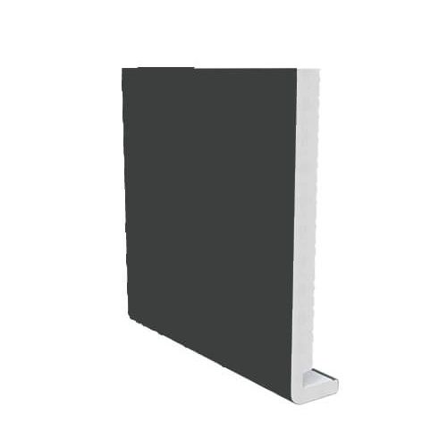 250mm Dark Grey Smooth Fascia Board - 18mm x 5mtr