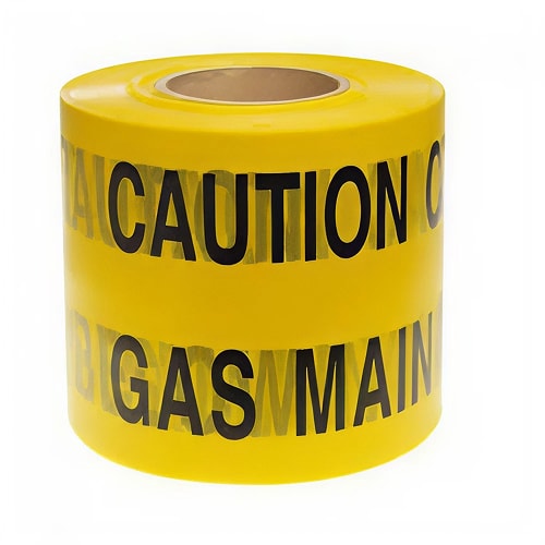 Prosolve Underground Warning Tape - Gas Main 150Mm X 365Mtr