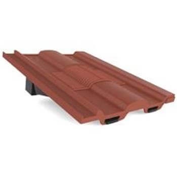 Tile Vent Castellated - Antique Red