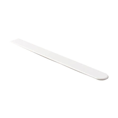 Bullnose Fascia End Cap - 25mm x 250mm White