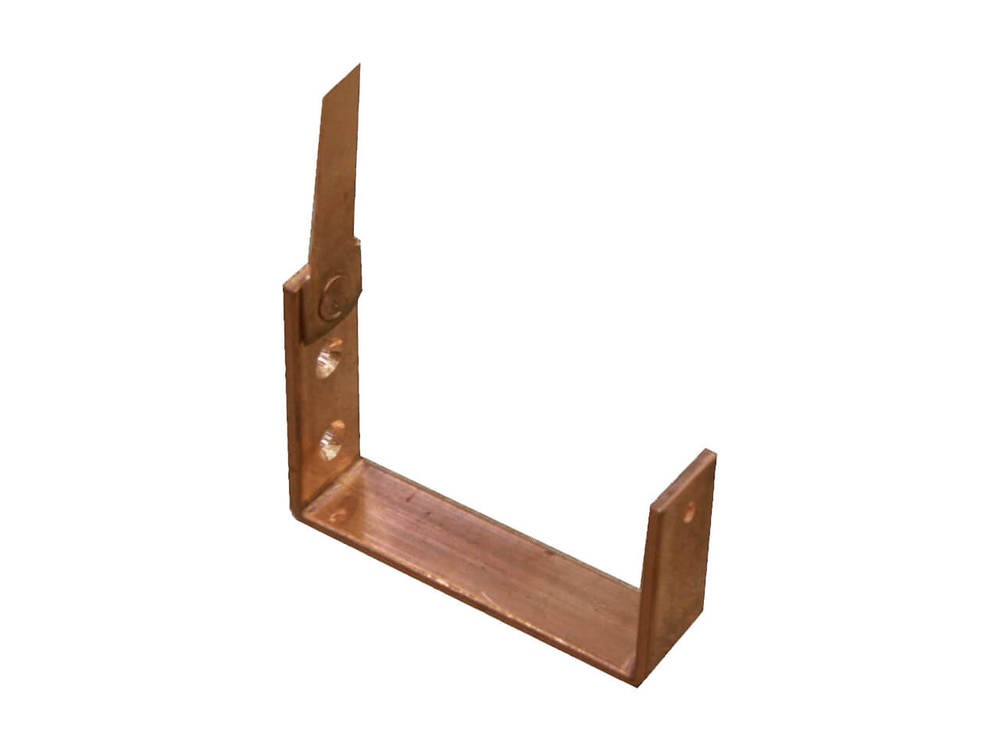Copper Large Box Gutter Fascia Bracket - 115mm