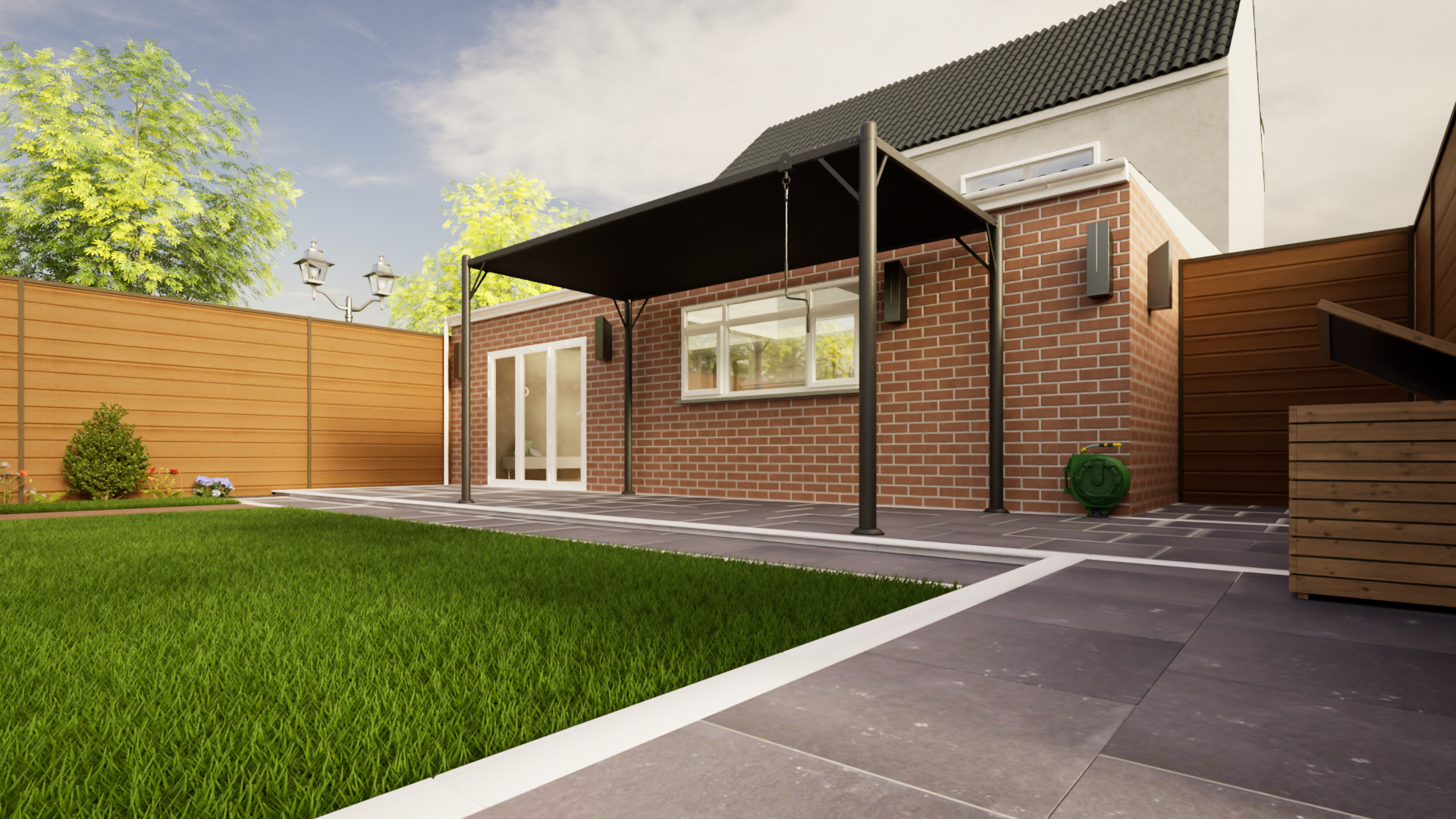 Pbsl Group Black Limestone Paving - Project Pack Midnight