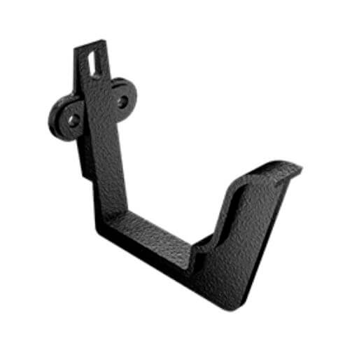 Cast Aluminium No46 Ogee Gutter Fascia Bracket - 125mm Black