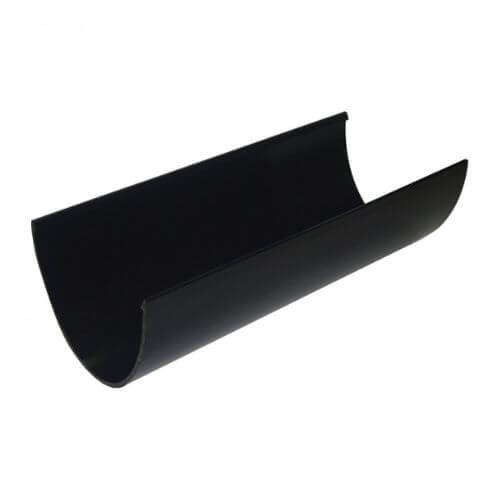 Floplast Black Deepflow/ Hi-Cap Gutter - 115Mm X 75Mm X 3Mtr