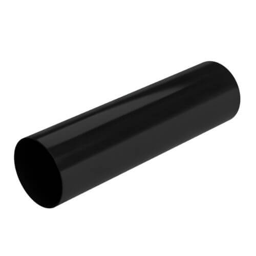Galeco Black Industrial Downpipe - 100Mm X 4Mtr