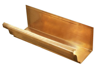 Copper Ogee Gutter - 125mm x 2.4mtr Length