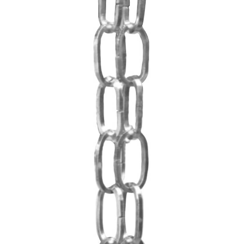 Stainless Steel Solid Square Link Rain Chain - For 2.5mtr Drop - Pack of 10