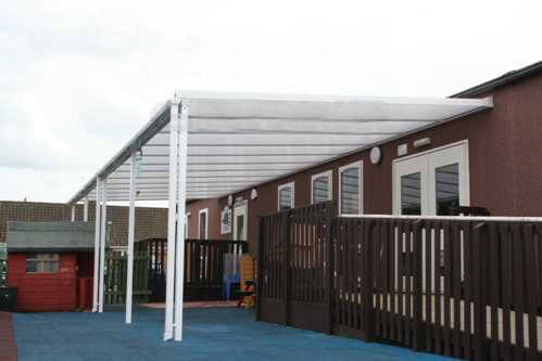 PolyX Storm Carport - 5mtr Length x 4mtr Projection