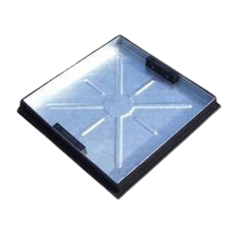 Manhole Cover Recessed - 10 Tonne x 450mm x 450mm x 80mm for 450mm Circular Chambers