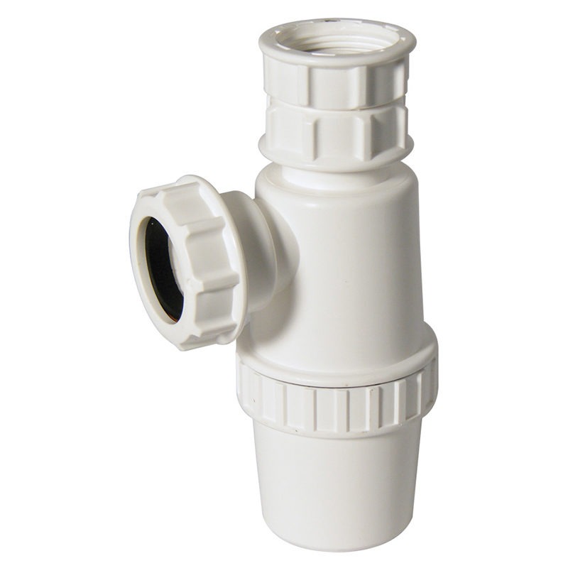 FloPlast Bottle Trap Telescopic Adjustable Height - 32mm White
