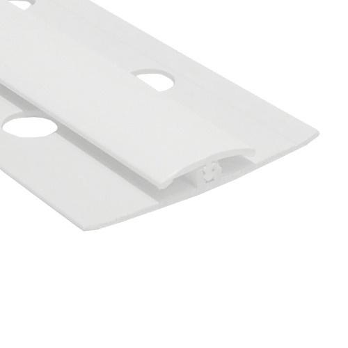 Antimicrobial PVC Hygiene Cladding Two Part Division Bar - 3mtr Grey