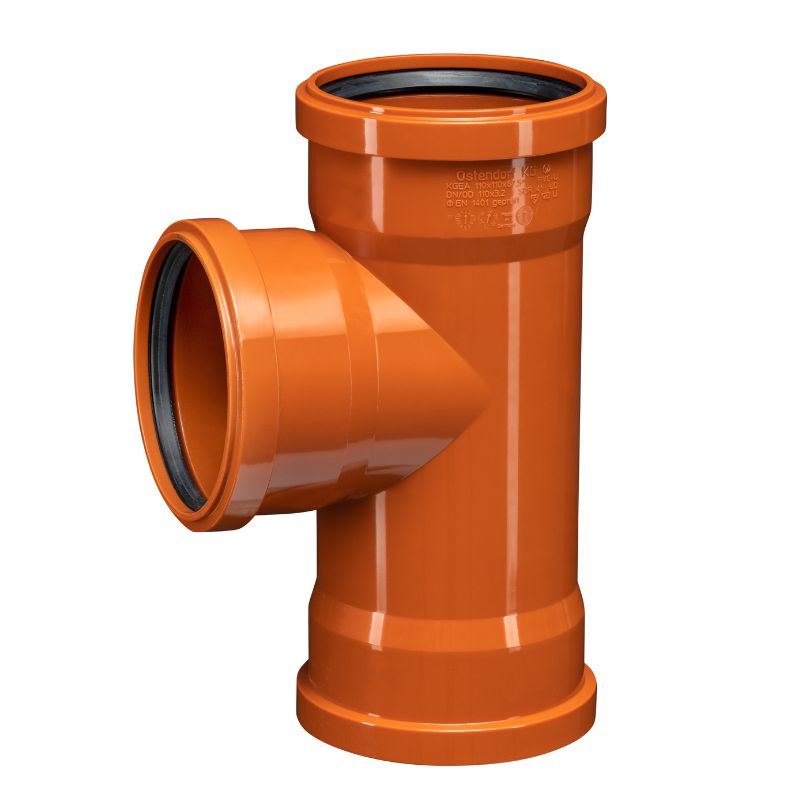 Drainage Junction Triple Socket - 87.5 Degree x 110mm