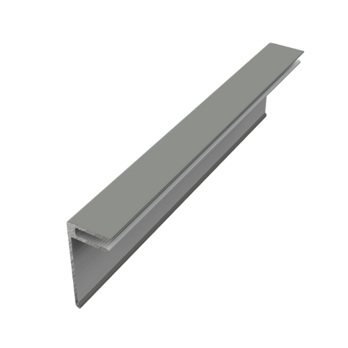 Naturale Cladding Aluminium Ventillator Cover Trim - 3mtr For Grey Cedar - Pack of 2