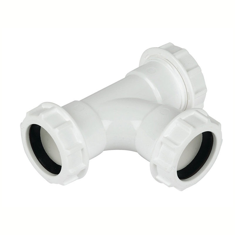 FloPlast Multi Fit Compression Waste Tee - 32mm