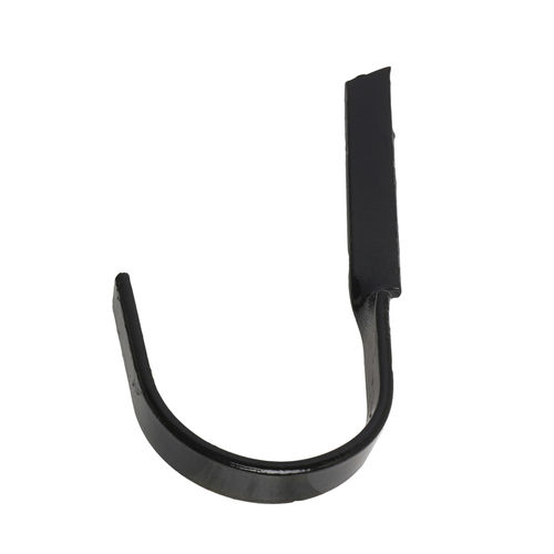Cast Iron Round Steel Holdfast - 150mm Black
