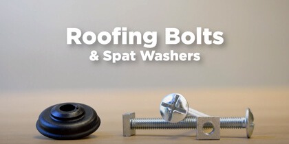 An Introduction To Roofing Bolts & Spat Washers (Video)