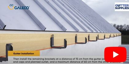 How To Install Square Steel Guttering (Video)
