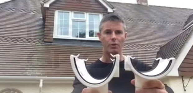 Deepflow Guttering Vs. Standard Half Round Guttering (Video)