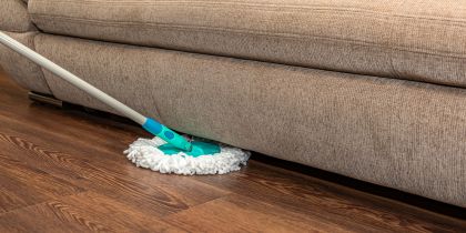 How to Clean LVT Flooring