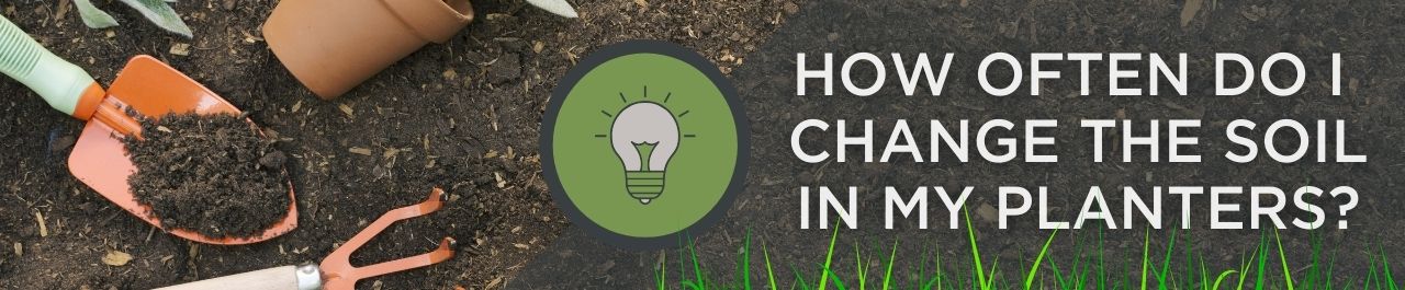 Changing Soil In Garden Planters