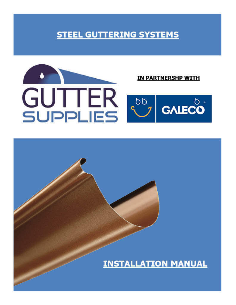 How To Install Steel Guttering Steel Gutter Installation Instructions